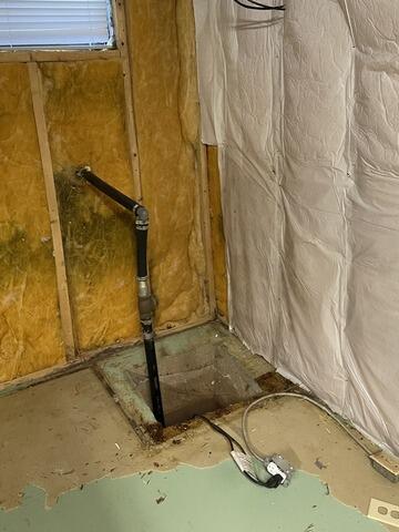 new sump pump system in Oakville, On