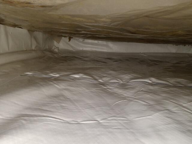 Sealed crawlspace in Burlington, On - After Photo