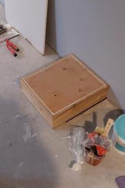 New triplesafe Sump pump system in Dundas, On - Before Photo