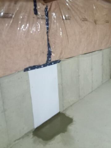 Sealed wall crack in Mount Hope, On - After Photo