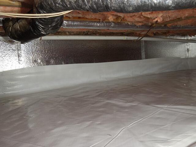 Encapsulated crawlspace in Burlington, On - After Photo
