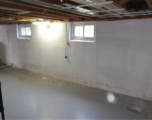 Basement Waterproofing in Burlington, On - Before Photo