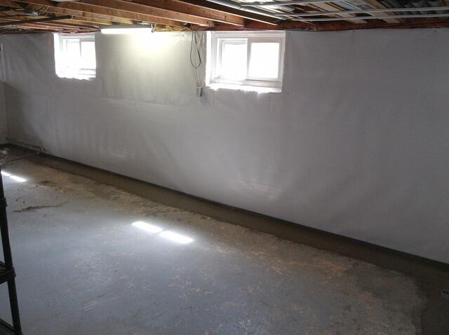 Basement Waterproofing in Burlington, On - After Photo