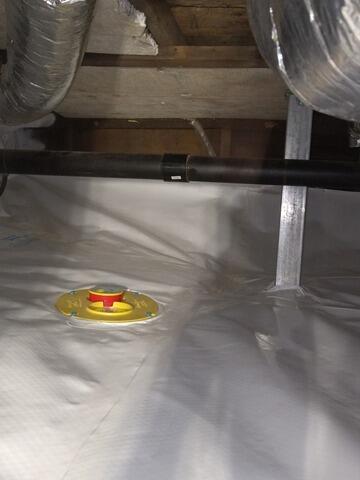Sealed crawlspace in Hamilton, On