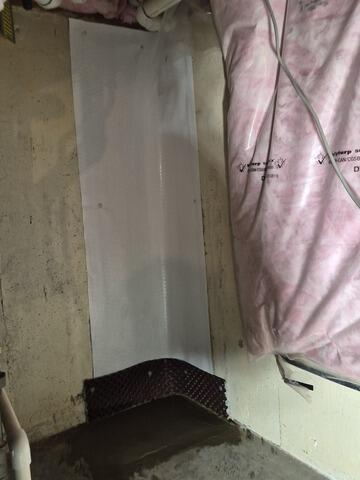Sealed wall crack in St.Catharines, On