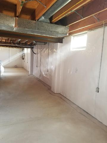 Bowed Walls and Wet Basement Fixed in Kennett Square, PA - After Photo