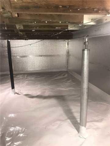 Wilmington, DE Moldy Crawl Space Repaired - After Photo