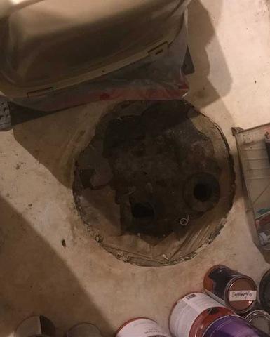 Waterproofing and Egress work in Newtown Square, PA - Before Photo