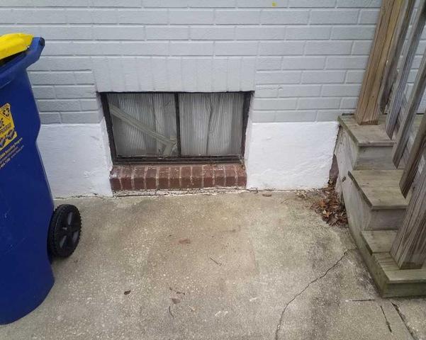 Egress Install in Wilmington, DE - Before Photo
