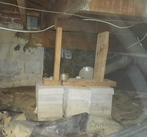 Structural Support In Catonsville, MD - Before Photo