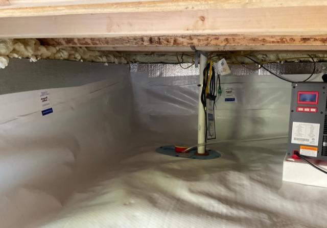 Crawl Space Mold Removal in Columbia, MD - After Photo