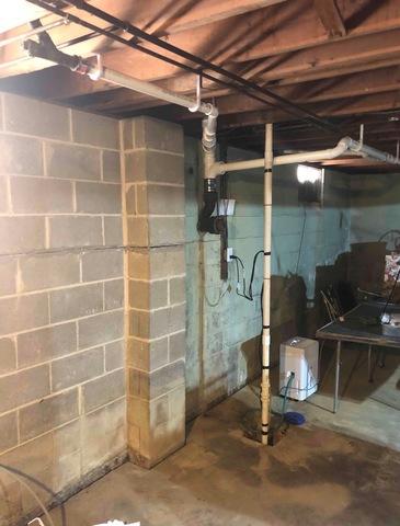 Foundation Repair in Elkton, MD - Before Photo