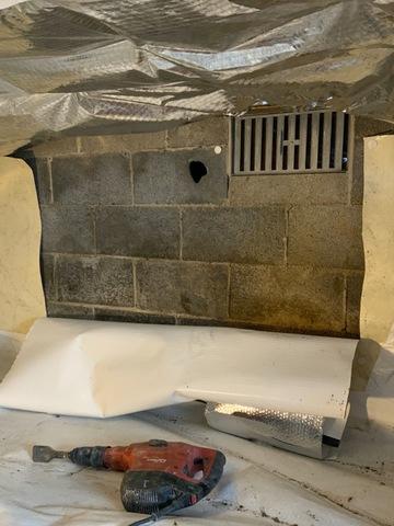 Crawlspace Door and Well installation in Edgewater, MD