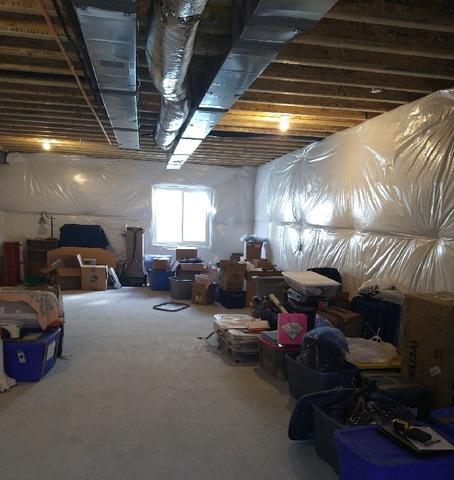Basement Finishing in Elkton, MD - Before Photo
