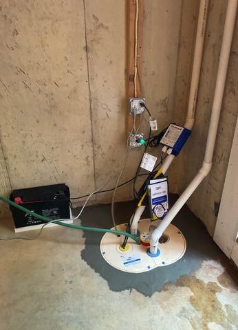 TripleSafe Sump Pump in Chesapeake City, MD - After Photo