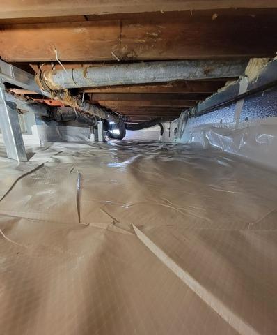 CrawlSpace Encapsulation in Aberdeen, MD - After Photo