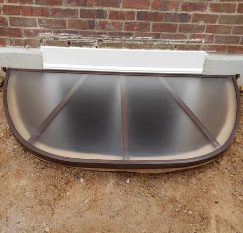Egress window well in Havertown, PA - After Photo