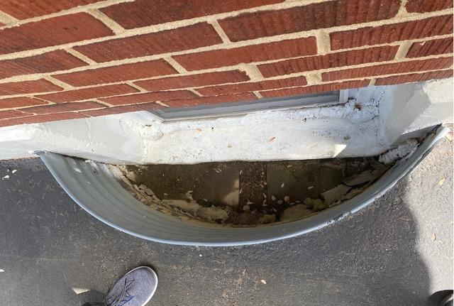 SunHouse Window Well in Wilmington, DE - Before Photo