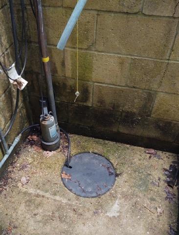 SuperSump in Glen Arm, MD - Before Photo