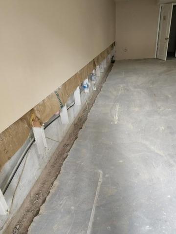 Wall Restoration in New Windsor, MD - Before Photo