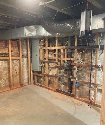 Wall Restoration in Philadelphia, PA - Before Photo