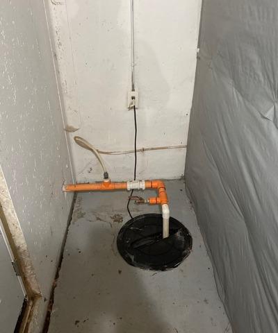 UltraSump Battery Backup in Elkton, MD - Before Photo