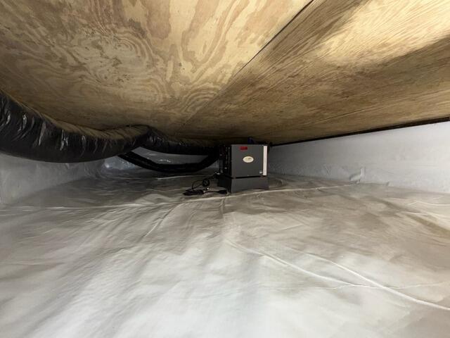 Persistent Water Intrusion In Atlantic Highlands, NJ Crawl Space - After Photo