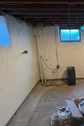 Basement Waterproofing in Bryn Mawr, PA - Before Photo