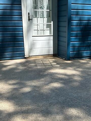 Lifting a Sunken Concrete Patio in Boonton, NJ - After Photo