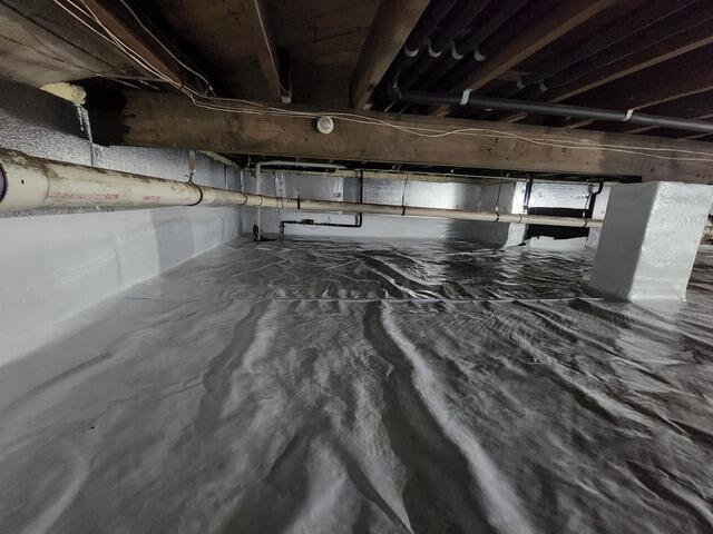 Crawl Space Transformation in Paramus, NJ - After Photo