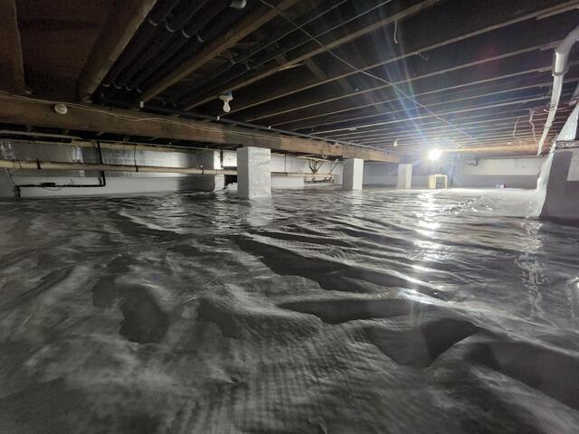 Crawl Space Encapsulation in Paramus, NJ - After Photo