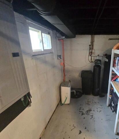 Eradicating Basement Moisture Intrusion In Springfield, NJ - Before Photo