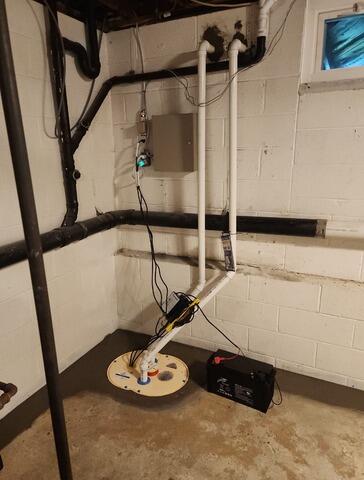 Addressing Moisture Concerns In Succasunna, NJ Basement - After Photo