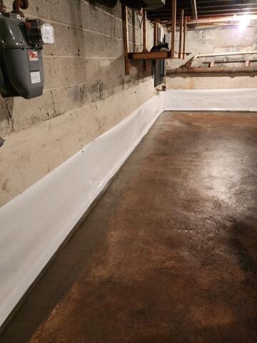 Addressing Water Seepage In New Milford, NJ Basement - After Photo