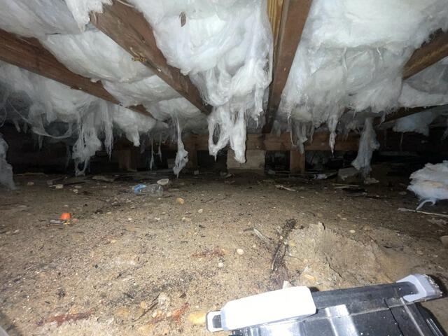Transforming a Damp and Sagging Crawl Space in Point Pleasant Beach, NJ - Before Photo