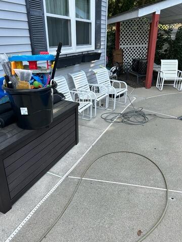 Concrete Pool Deck Repair In Easton, PA - Before Photo