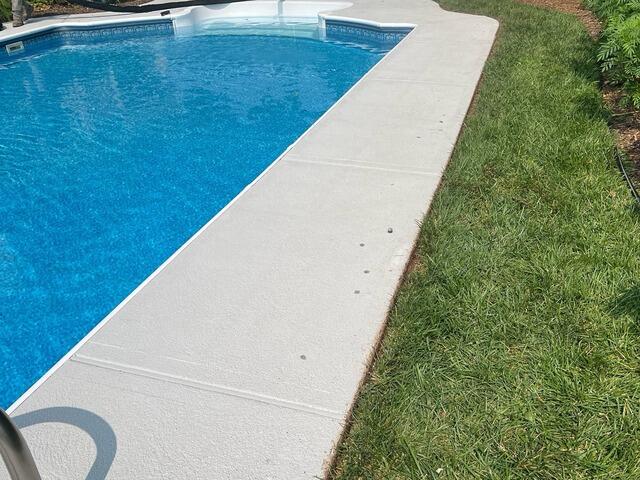 Pool Deck Repair in Hillsborough, NJ - After Photo