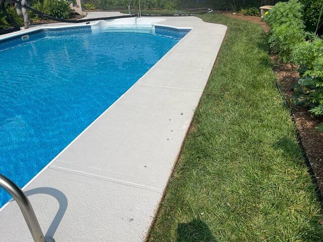 Lifting a Sunken Concrete Patio in Hillsborough, NJ