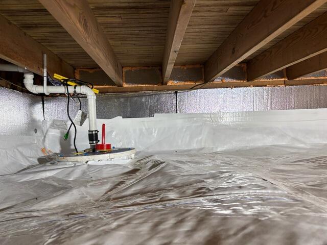 Crawl Space Waterproofing Solution In Surf City, NJ - After Photo