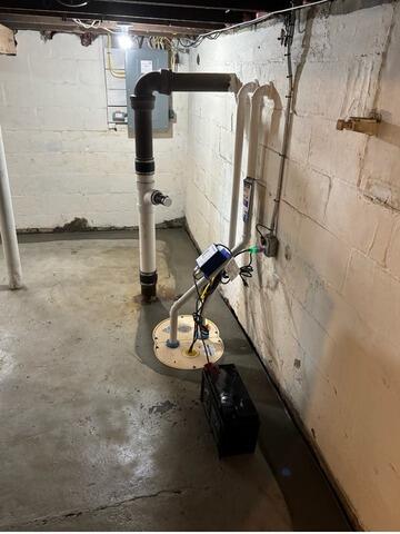 Basement Moisture Solution In Asbury Park, NJ - After Photo