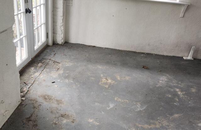 Combatting Water Intrusion In West Orange, NJ Basement - Before Photo