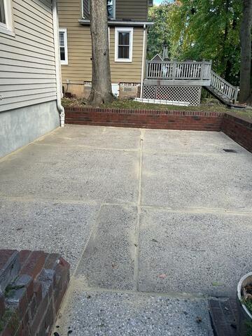 Concrete Patio Repair in Roselle Park, NJ - After Photo