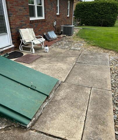 Concrete Repair in Allentown, PA - Before Photo
