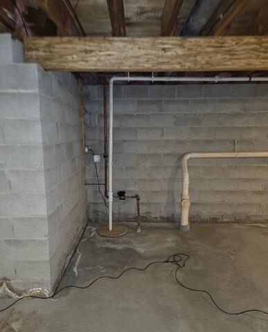 Increased Moisture Levels In Bordentown, NJ Basement - Before Photo