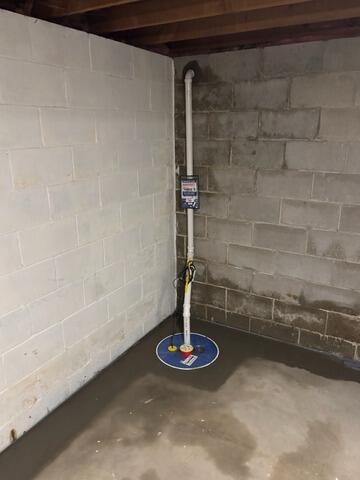 Increased Moisture Levels In Bordentown, NJ Basement - After Photo