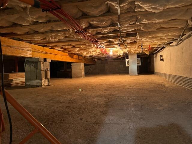 Crawl Space Repair in Saddle River, NJ - Before Photo