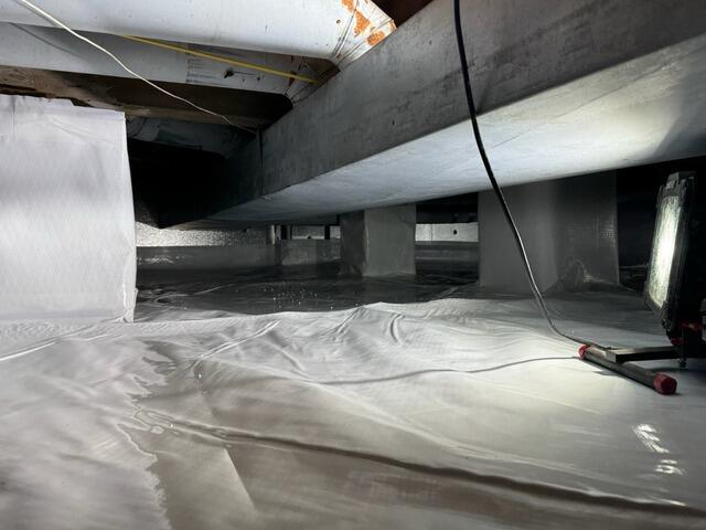Transforming a Damp Crawl Space in Mount Laurel, NJ - After Photo