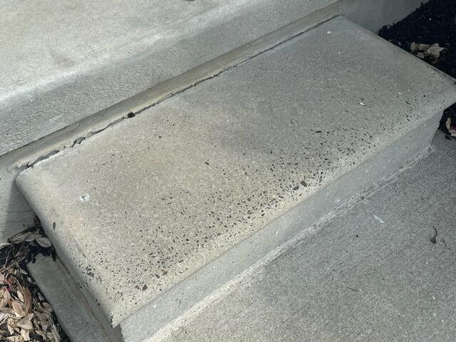 Concrete Repair in Glassboro, NJ - Before Photo