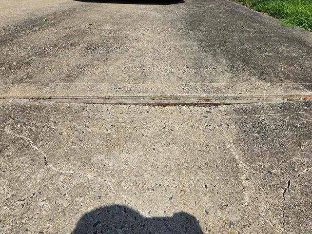 Concrete Driveway Repair In Little Egg Harbor Twp, NJ - Before Photo