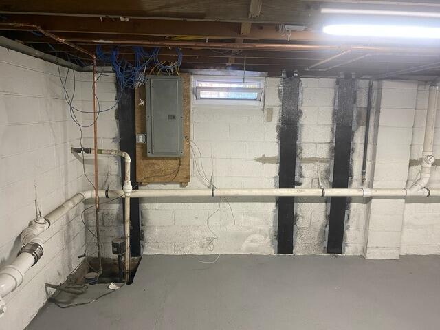 Bowing Basement Walls in North Brunswick, NJ - After Photo
